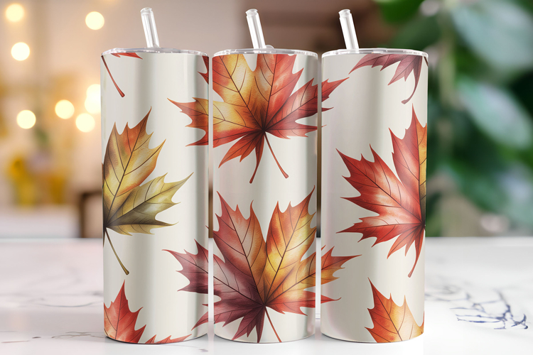 Fall Tumbler Wrap Image 4