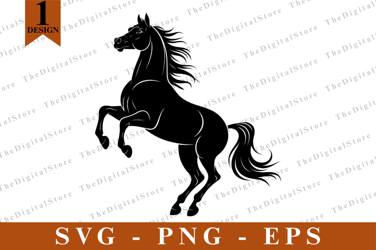 Horse Silhouette Image 8