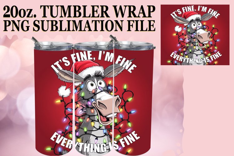 Christmas Tumbler Wrap Image 20