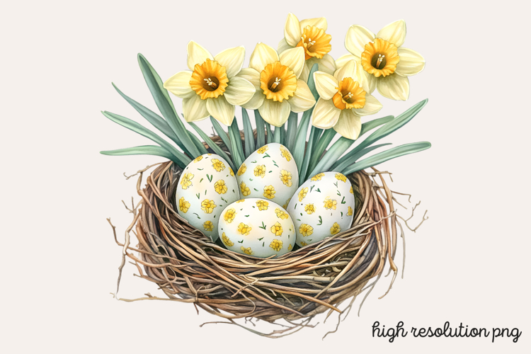 Daffodils Clipart Image 8