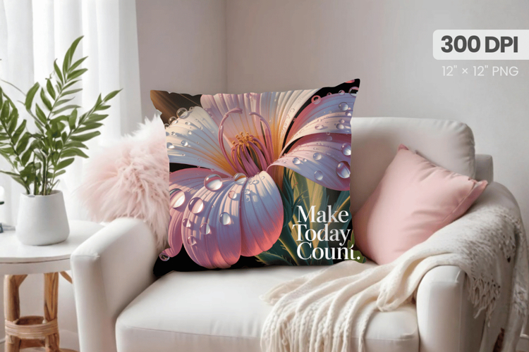 Inspirational Quotes Pillow PNG Motivational PNG Sublimation