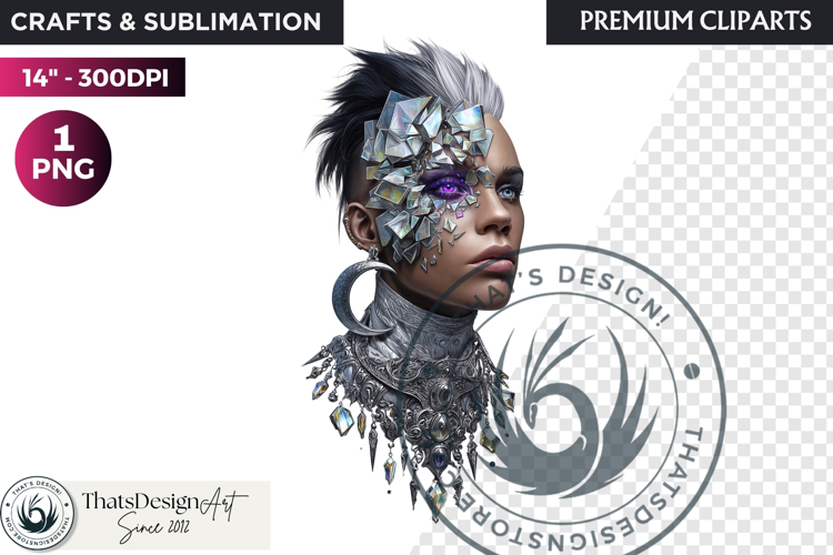 Mystic Mage Portrait Fantasy Sorcerer & Wizard PNG Clipart