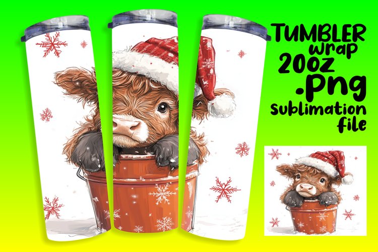 Christmas Tumbler Wrap Image 3