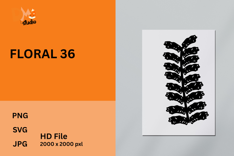 Floral Vector Image 14