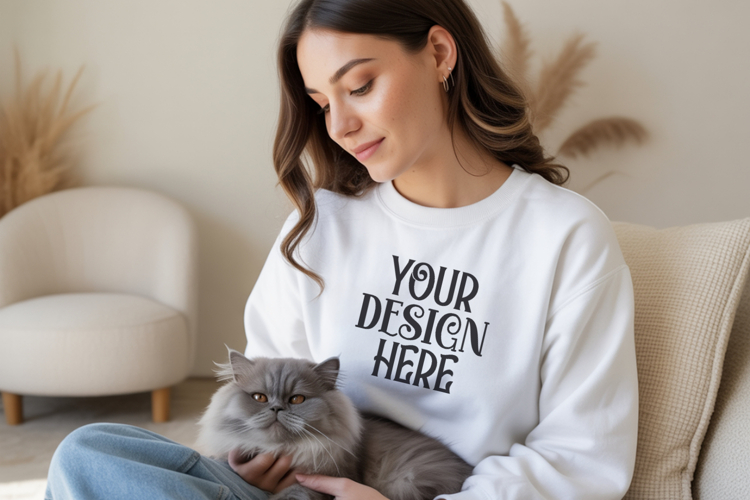 Sweatsuit Mockup Image 11