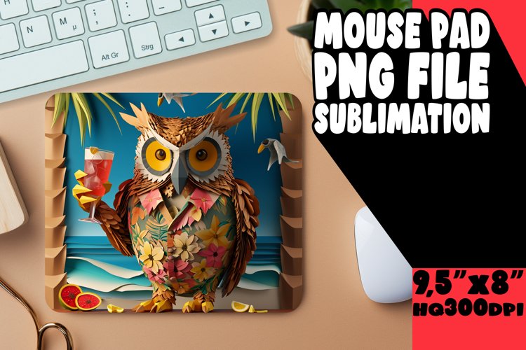 Sublimation Treasures with Owls example image 1