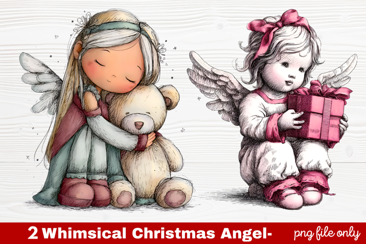 Christmas Angel Clipart Image 11