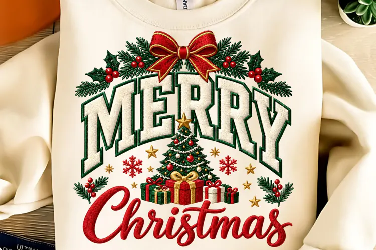 Merry Christmas PNG, Christmas Trees PNG, Christmas Shirt