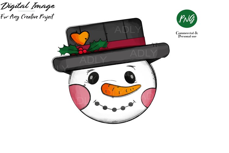 Cute Snowman Clipart