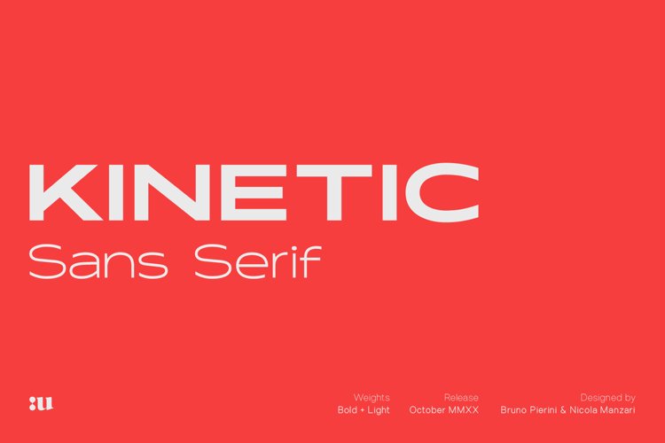 Kinetic Typeface example image 1