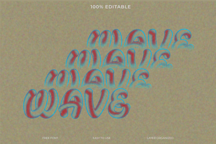 Wave Graphic Image 17