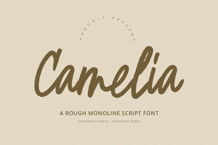 Camelia - Script Font