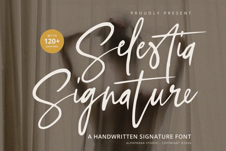 Selestia Signature - Handwritten Font