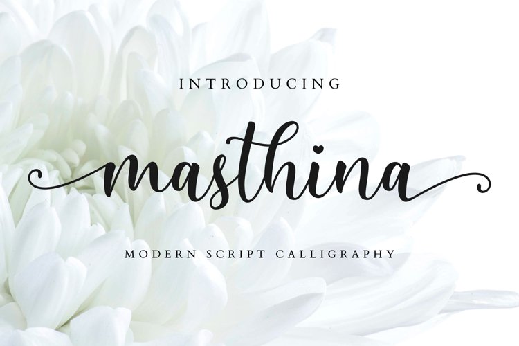 Masthina - Modern Calligraphy example image 1
