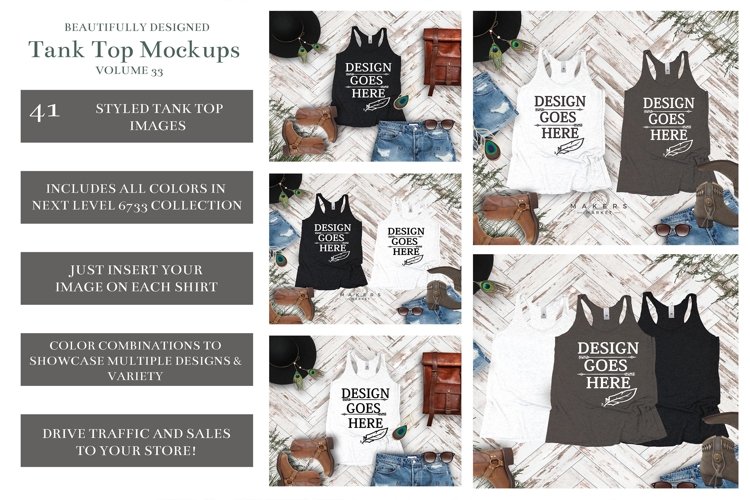 Mock-up/Next Level Tanks/ Next level 6733 Download example image 1