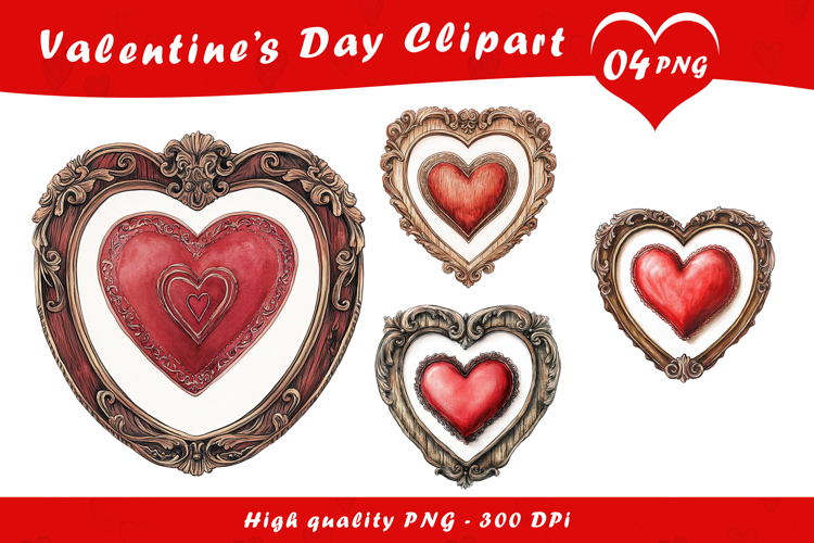 Valentine Heart Clipart Image 21