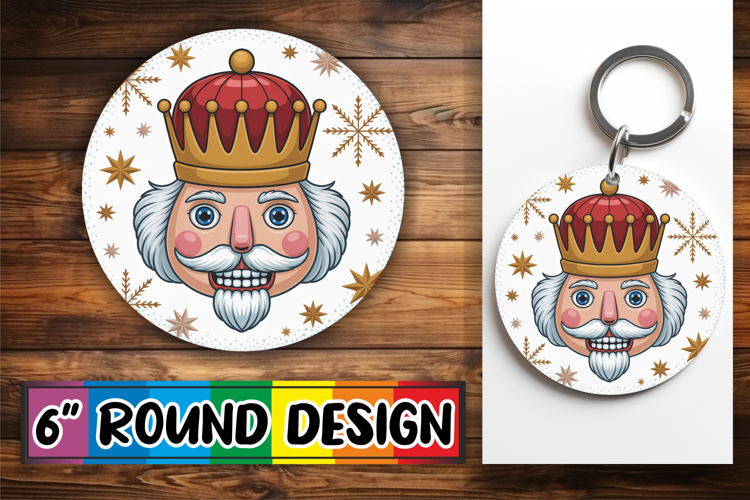 Sweet Round Ornaments Design, Cute Christmas