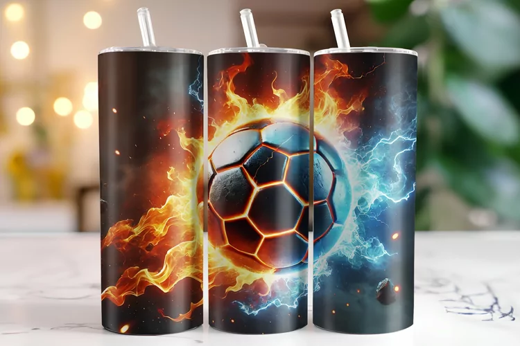 Football Tumbler Wrap | Sublimation | Tumblers
