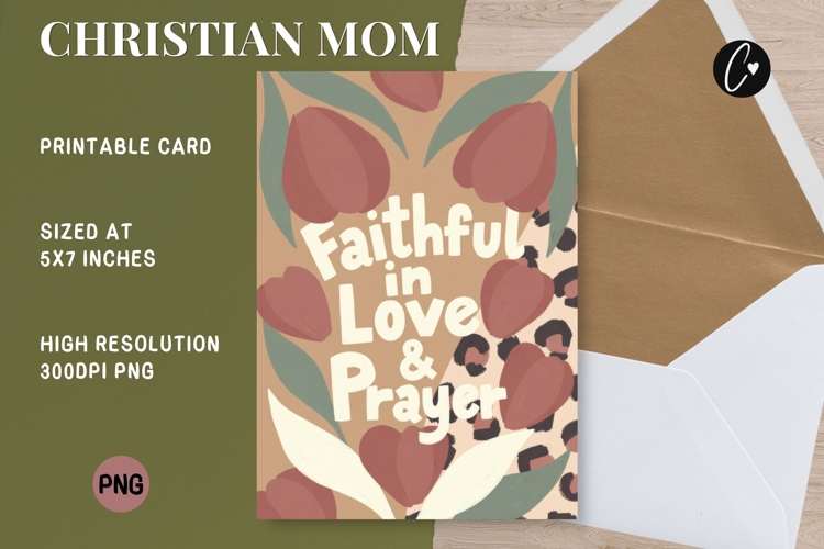 Christian Mothers Day Card | Bible Verse Printable