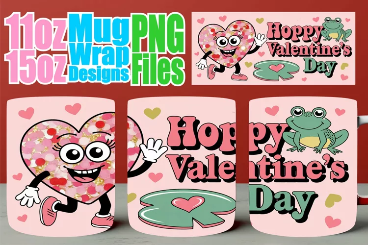 Gentle joys 11oz 15oz sublimation wrap, Valentines