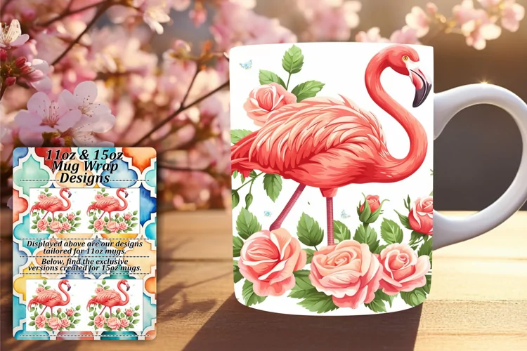 Joyful Wildlife Walk Mug Wrap 11oz 15oz