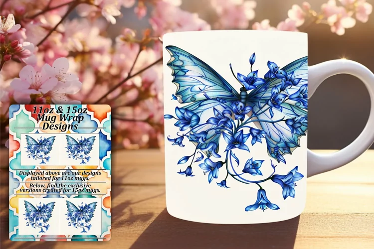 Butterfly Bliss: Springtime Mug Selection