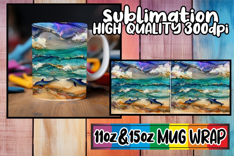 Beach Sublimation Design Image 9