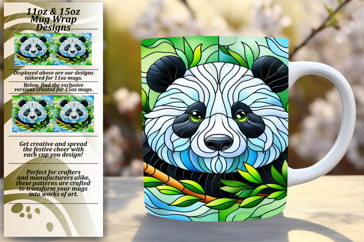 Beautiful 11oz Mug Wrap Png Artwork , Animals