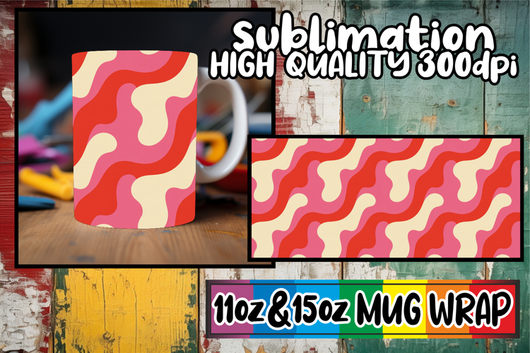 Uplifting moments 11oz 15oz sublimation wrap, Valentine's Pa