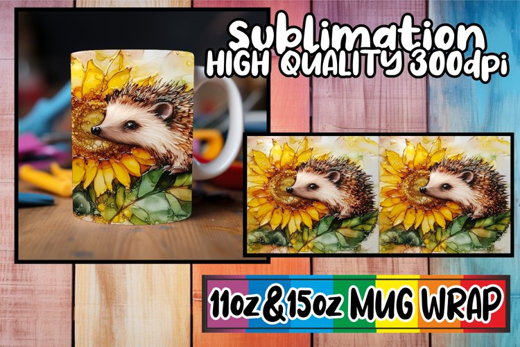 Cozy escapes 11oz 15oz sublimation wrap, Animals