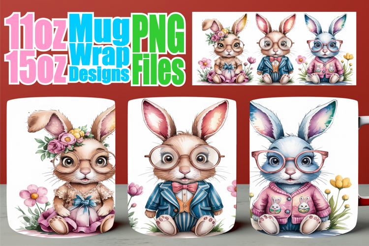 Wholesome memories sublimation wrap, Easter Bunny