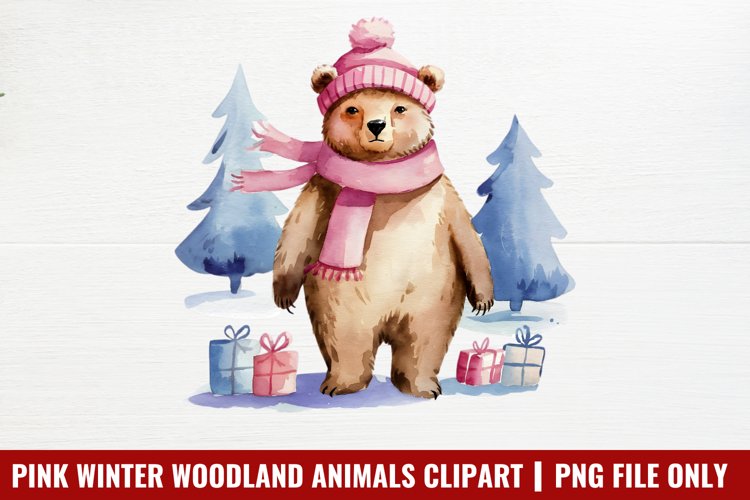 Woodland Animals Clipart Image 21