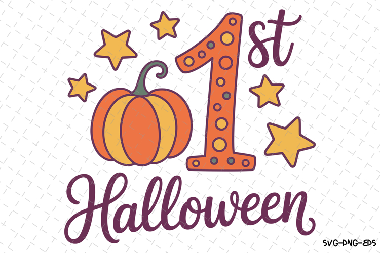 1st Halloween Svg | Halloween Svg | Svg Cut Files