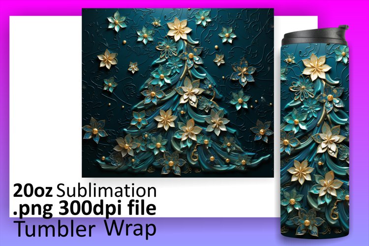 Christmas Tumbler Wrap Image 20