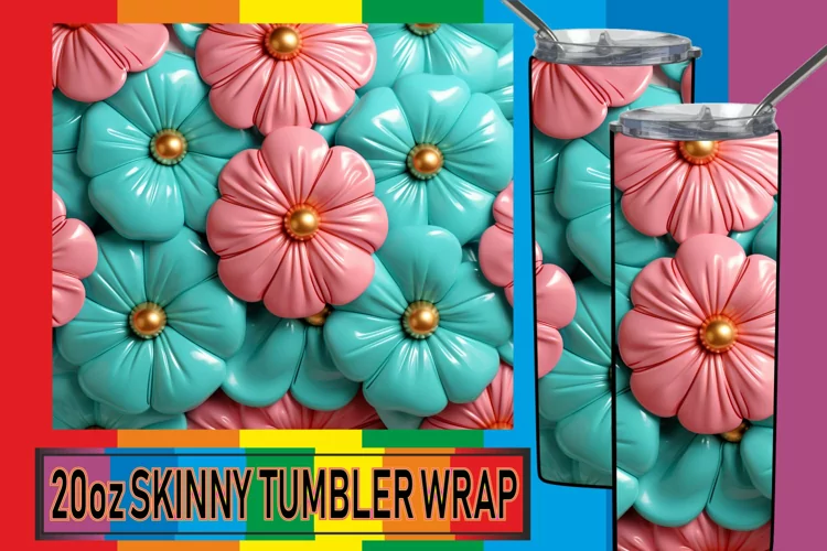 Burst of Color: Sublimation Inflated Puff Florals