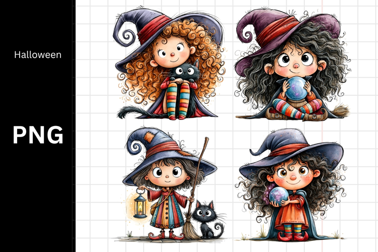 Halloween PNG, Witch PNG, Fall PNG
