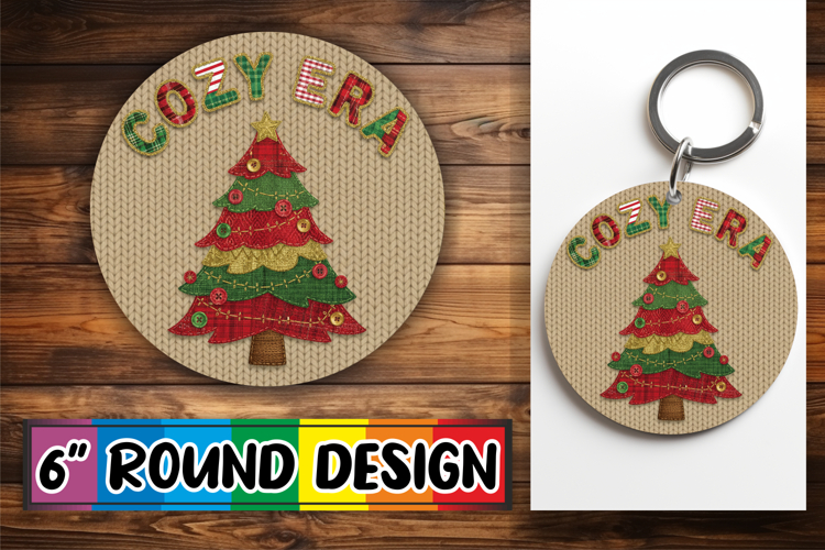 Joyful Ornaments Round Style PNG, Holiday