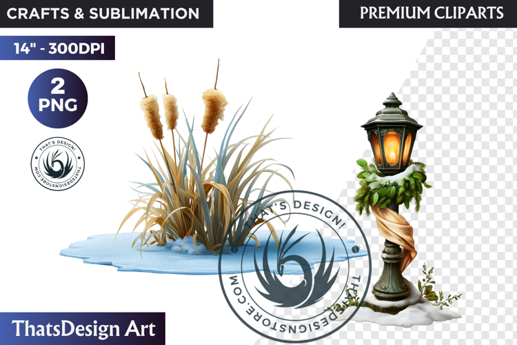 Winter Watercolor Clipart Image 6