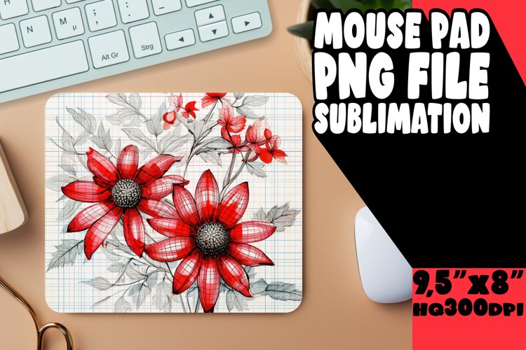 Vibrant Spring Blooms Sublimation example image 1