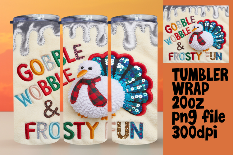 CHARMING 20oz Tumbler Design , Holiday