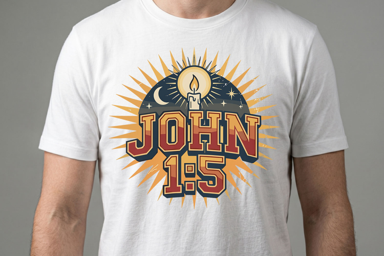 John 1:5- T-shirt Design