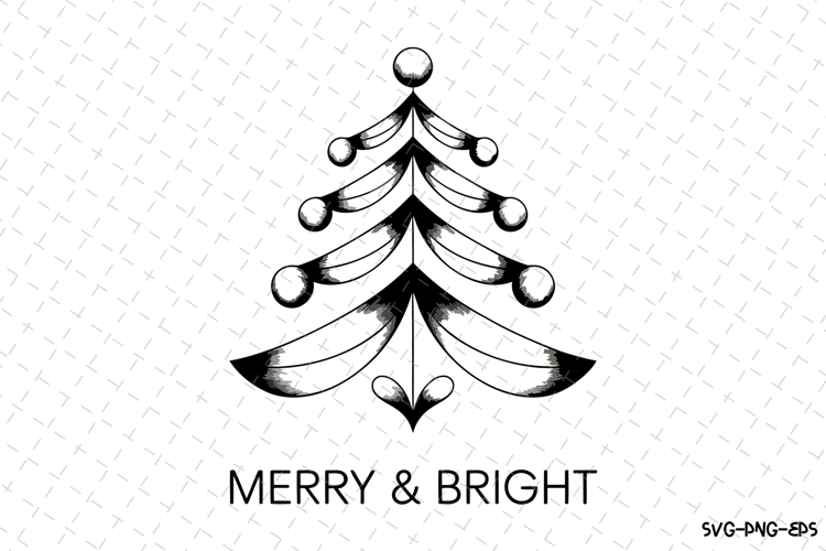 Merry   Bright Svg | Christmas Svg | Svg Cut Files