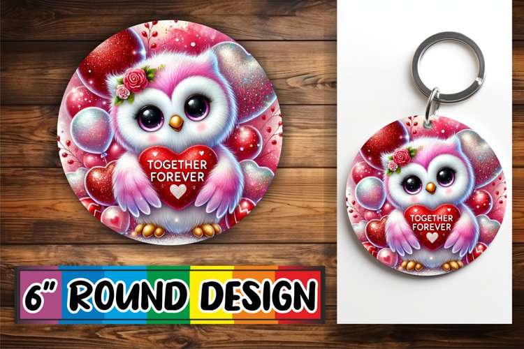 Blissful Round Designs PNG, Valentines