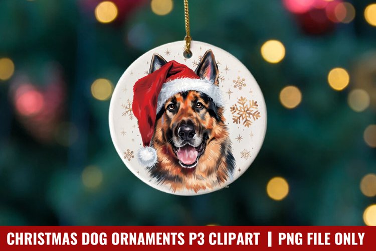 Christmas Ornaments Clipart Image 4