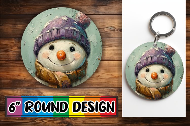 Cute Snowman Clipart Image 23