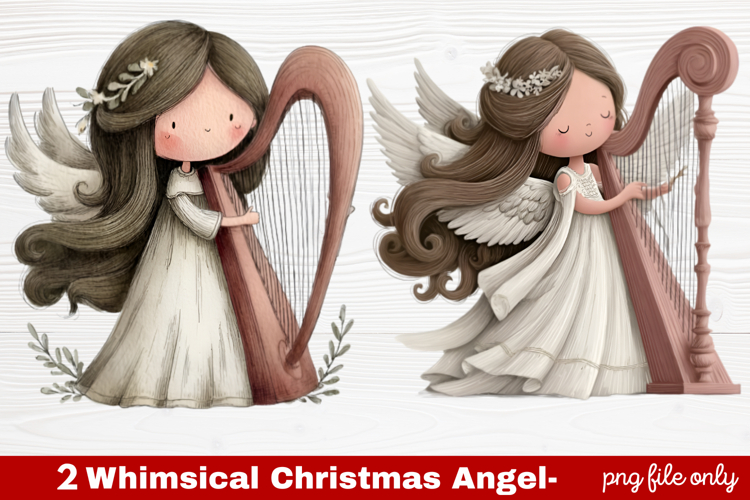 Christmas Angel Clipart Image 9