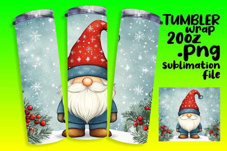 Christmas Tumbler Wrap Image 13