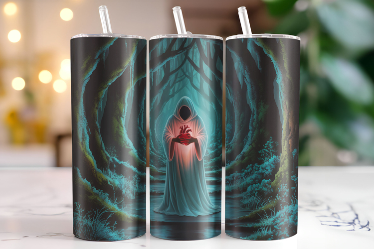 Halloween Grim Reaper Tumbler Wrap | Sublimation | Tumblers