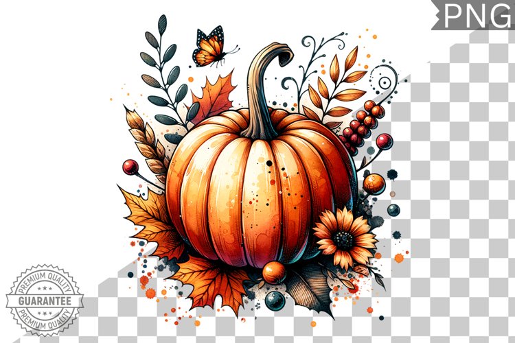 Pumpkin Clipart Image 15