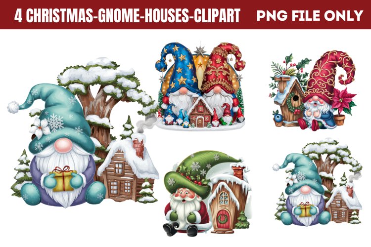 Christmas Gnome Clipart Image 7